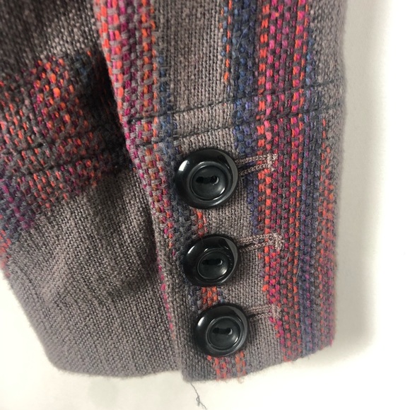 Anthropologie Cidra Belted 2 Pocket Jacket Size 0 - Picture 5 of 8